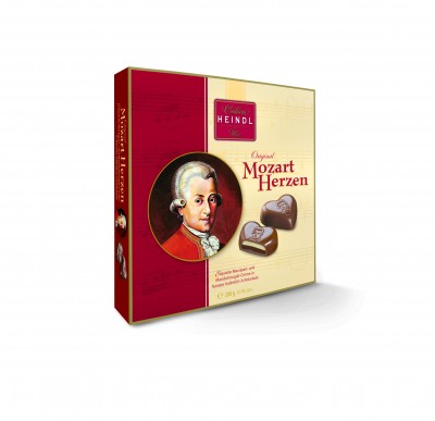 Mozart Herzen 16 sztuk bombonierka